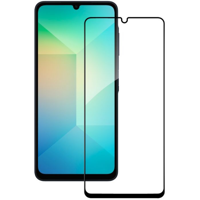 Стекло защитное ACCLAB Full Glue Samsung A06 Black (1283126598814) изображение 2