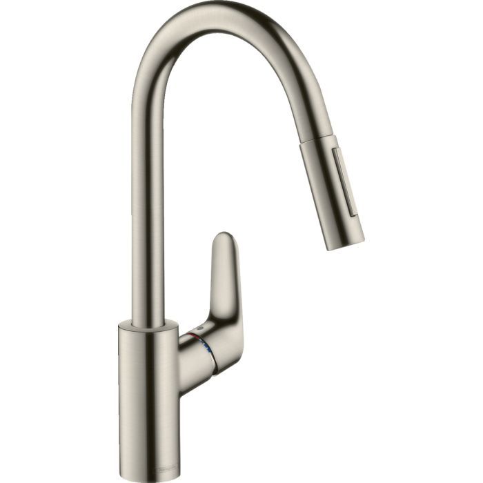 Мойка кухонная Hansgrohe S520-F480 + зміш. Focus M41 (43358800) изображение 7