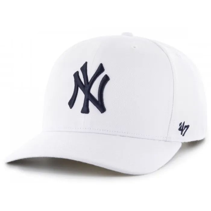 Кепка 47 Brand DP NEW YORK YANKEES B-CLZOE17WBP-WHB білий, сірий (196895641180)