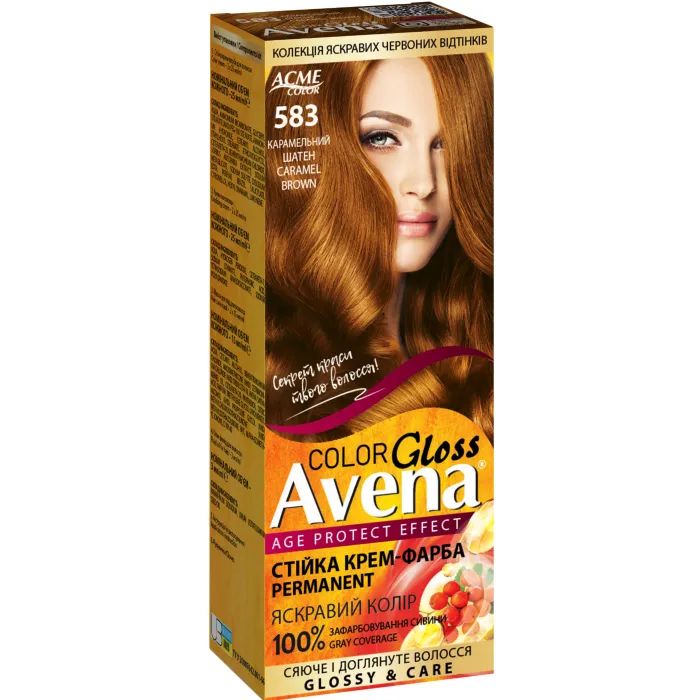 Фарба для волосся Acme Color Avena Gloss Color Стійка 131 - Мідний шик (4823115502742)