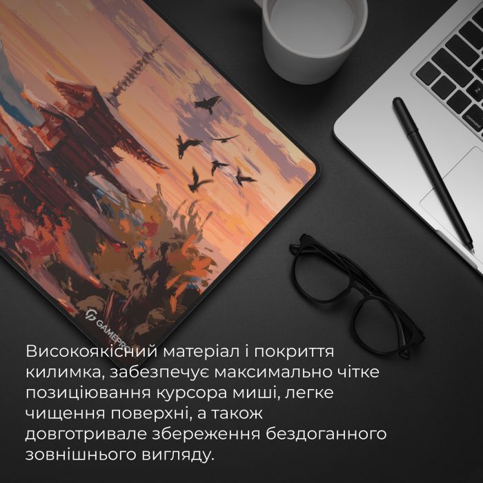 Коврик для мышки GamePro Speed/Control Black-Orange (MP275J) изображение 10