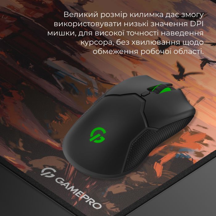 Коврик для мышки GamePro Speed/Control Black-Orange (MP275J) изображение 8