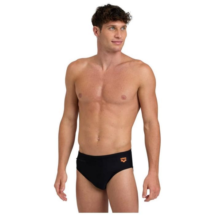 Плавки Arena Zip Brief 9 sm 006259-500 чорний 100 (3468336897898)