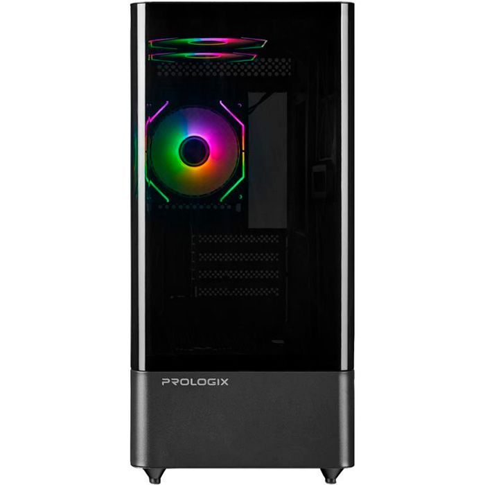 Корпус Prologix Lumi GM-01AB Glass Black изображение 4