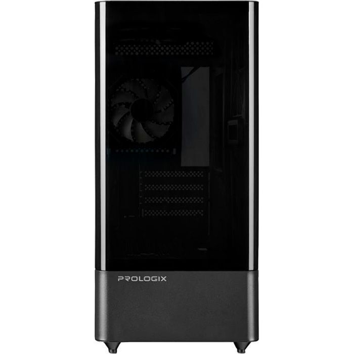 Корпус Prologix Lumi GM-01AB Glass Black изображение 5