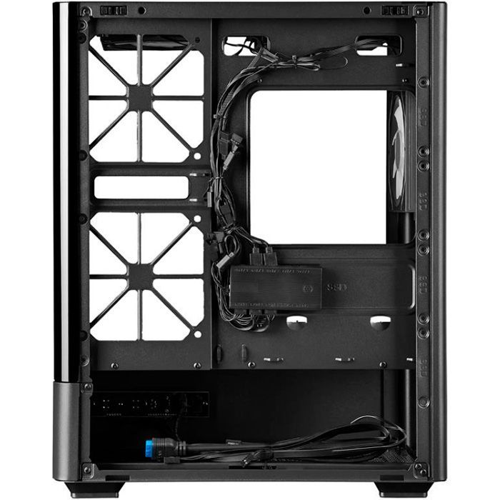 Корпус Prologix Lumi GM-01AB Glass Black изображение 7