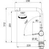 Смеситель Franke Active L (115.0653.374) изображение 3