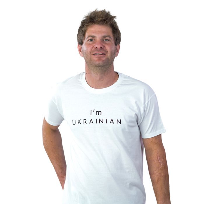 Футболка Sol's Imperial 190 I'am Ukrainian чорний L (11500309/138L)