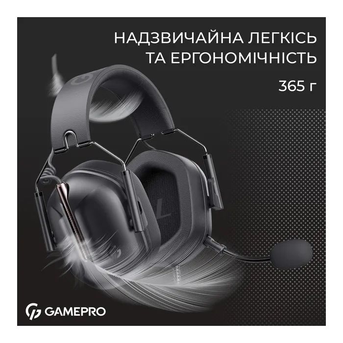 Наушники GamePro Genesis Hunter Black (HS1350B) изображение 10
