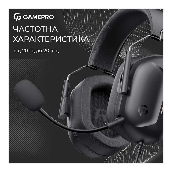 Наушники GamePro Genesis Hunter Black (HS1350B) изображение 11
