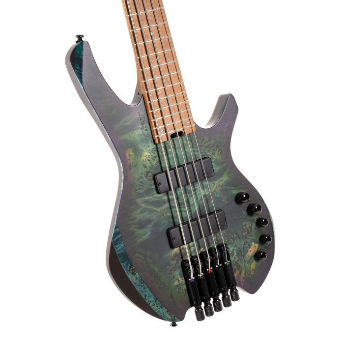 Бас-гитара Cort Artisan Space 5 Star Dust Green изображение 8