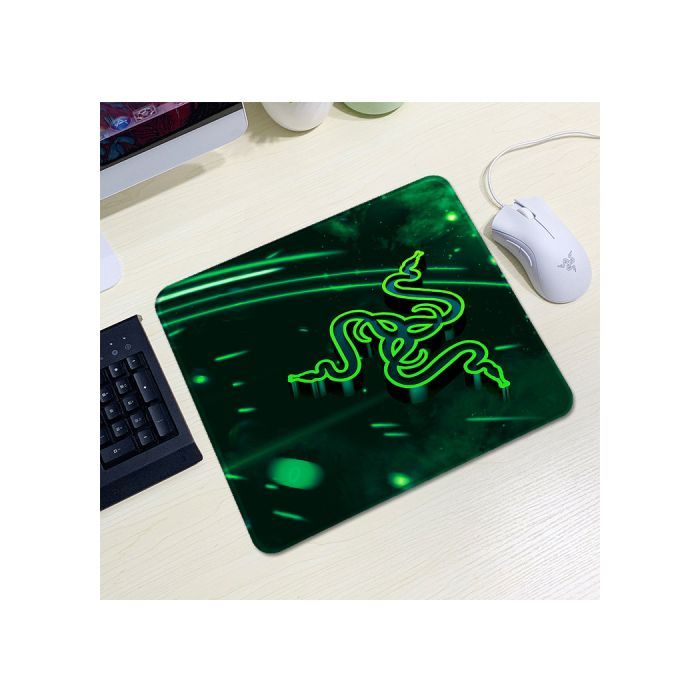 Коврик для мышки Voltronic Razer 8 Black/Green (YT-RZ8)