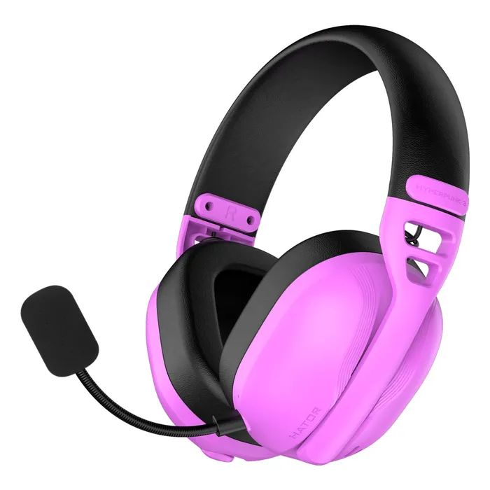 Навушники Hator Hyperpunk 3 Wireless Hi-Res SyncHUB connection Cyber Violet (ESH19) зображення 2