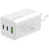 Зарядное устройство ColorWay C101B GaN Mini 100W PD PPS 2xUSB-C + USB-A white (CW-CHS061PD-WT) изображение 2