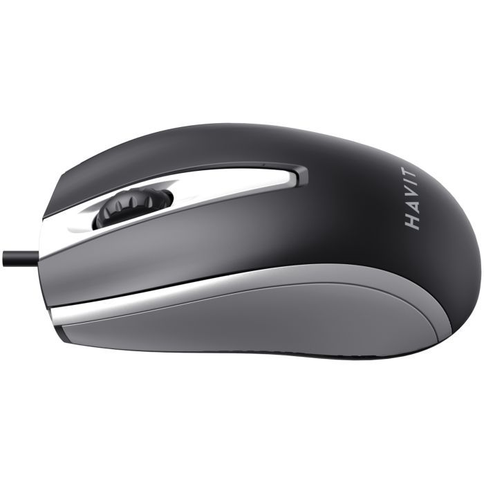 Мишка Havit HV-MS871 USB Black (6939119015671) зображення 3