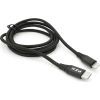 Дата кабель USB-C to Lightning 1.2m 2.1A black PZX (YT-PZX/V-109-M+L/B) изображение 2