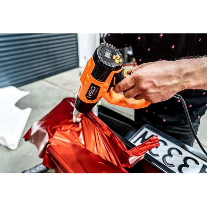 Будівельний фен Neo Tools 2000W, 70-600°C (04-710) зображення 2