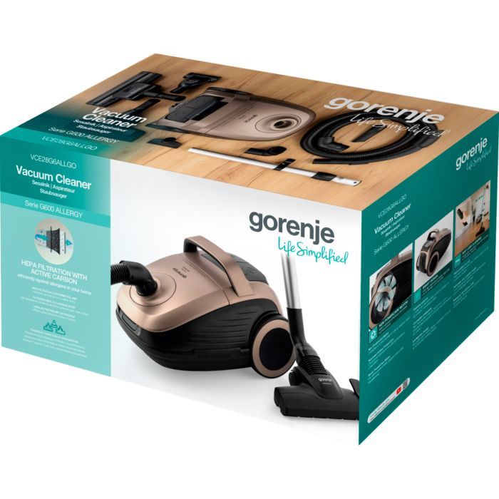 Пилосос Gorenje VCE 28 G6BL (VCE28G6BL) зображення 9