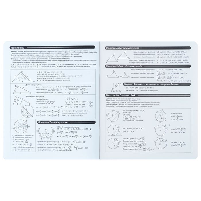 Тетрадь Kite предметная Techno 48 листа, клетка, геометрия (K25-240-1) изображение 6