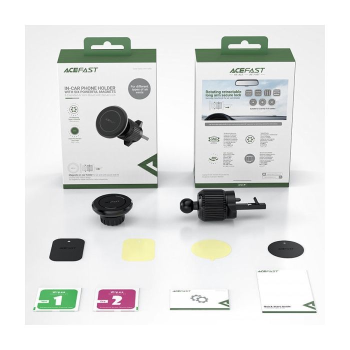 Універсальний автотримач Acefast D6 air outlet magnetic (6974316281160) зображення 6