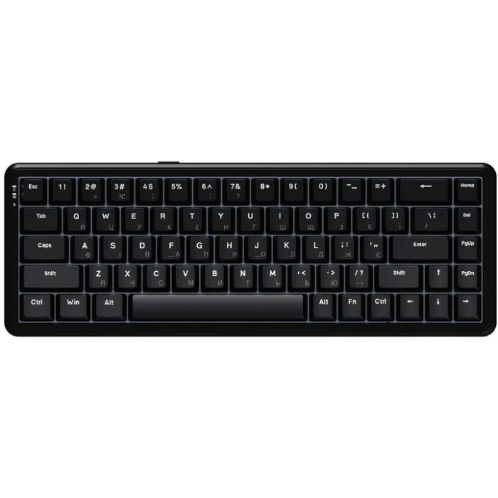 Клавиатура Ajazz AK680 MAX Magnetic Switch RGB USB White (AK680-WM-W-A)