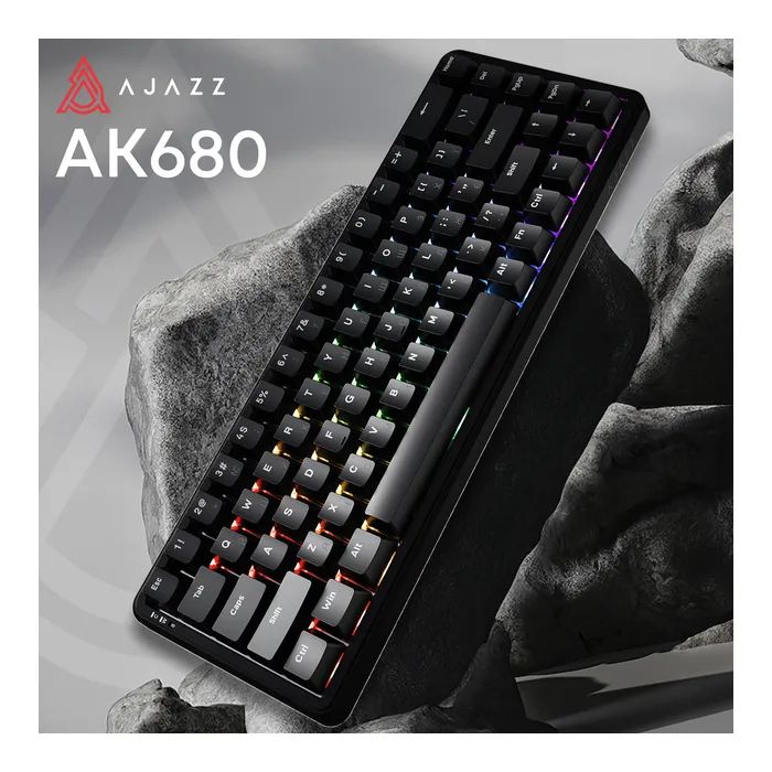 Клавиатура Ajazz AK680 MAX Magnetic Switch RGB USB White (AK680-WM-W-A) изображение 5