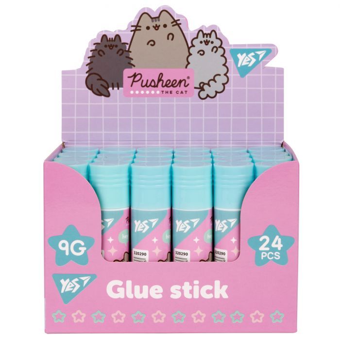 Клей Yes карандаш PVP Pusheen 9г (320290) изображение 2