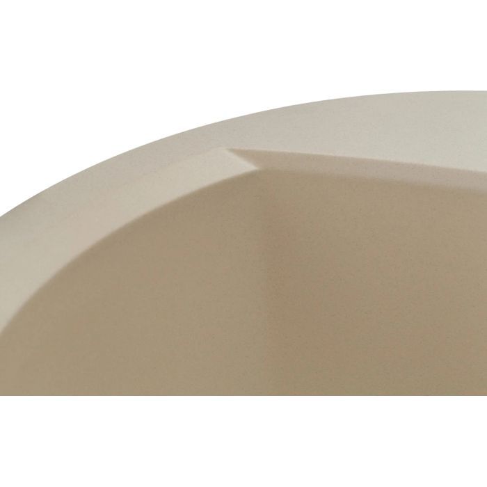 Мойка кухонная GRANADO RONDA ivory з сифоном (470*490mm.) (gr2204) изображение 5