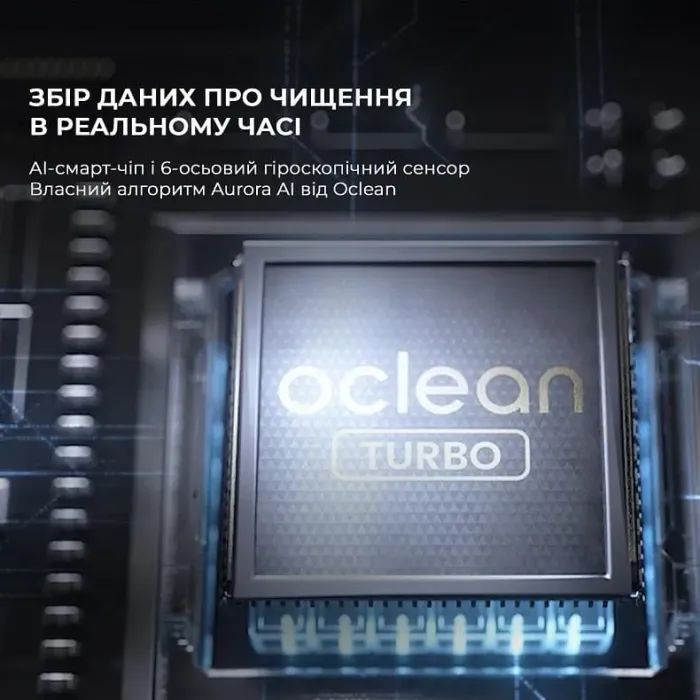 Електрична зубна щітка Oclean X Pro 20 Set Electric Toothbrush Black (6970810556964) зображення 5