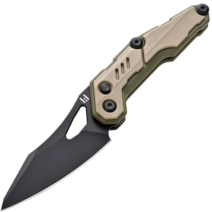 Нож Hightron Spectron, M390, GFN, зелений, чорний клинок (HK04GRN) изображение 2