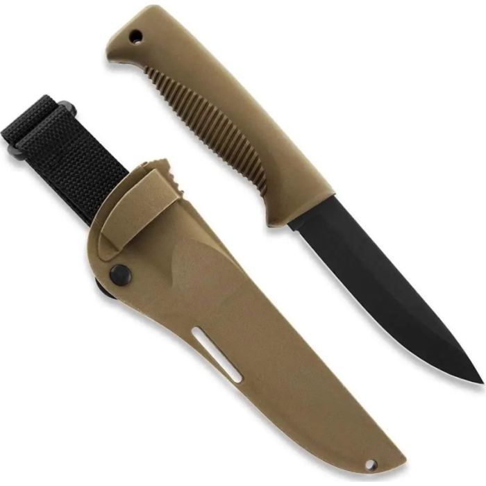 Ніж Peltonen M07, покриття cerakote FDE, coyote (FJP126) зображення 2