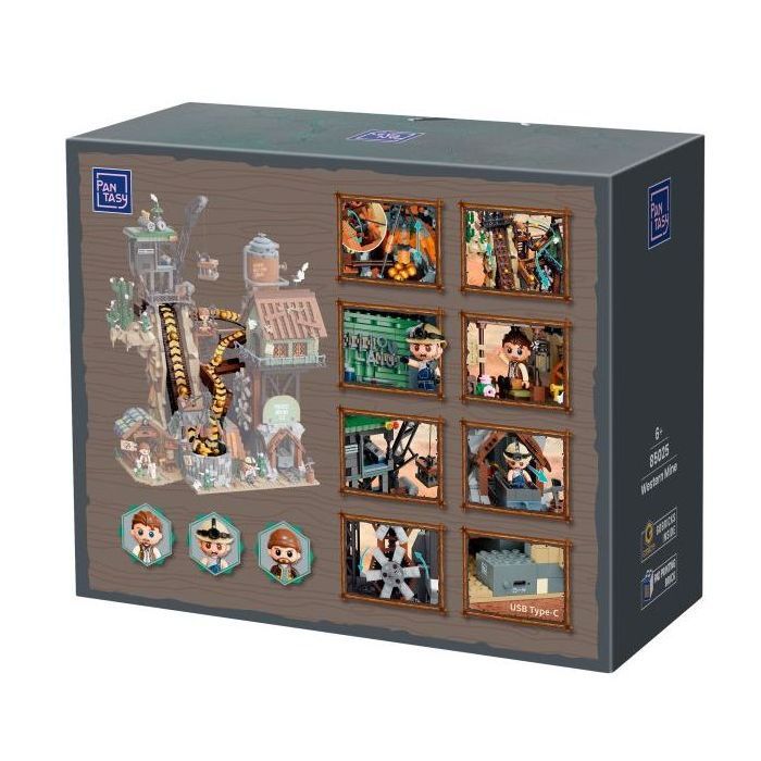 Конструктор Pantasy Шахта GBC-Western (85025) зображення 10