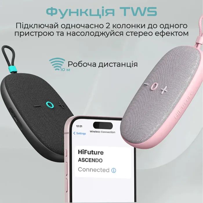 Акустическая система HiFuture Ascendo 20W Green (ascendo.matchagreen) изображение 4
