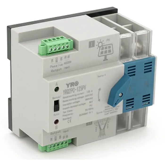 Автоматичний вимикач YRO YRQ2PC-125PV-2P