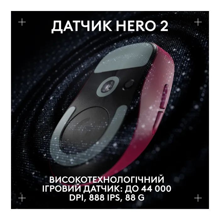 Мышка Logitech G Pro X Superlight 2 Dex Wireless Pink (910-007373) изображение 3