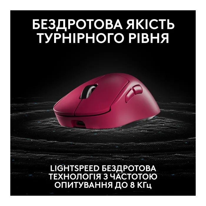 Мышка Logitech G Pro X Superlight 2 Dex Wireless Pink (910-007373) изображение 4