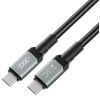 Дата кабель USB-C to USB-C 2.0m 240W black XO (NBQ264B_С_Black) зображення 5