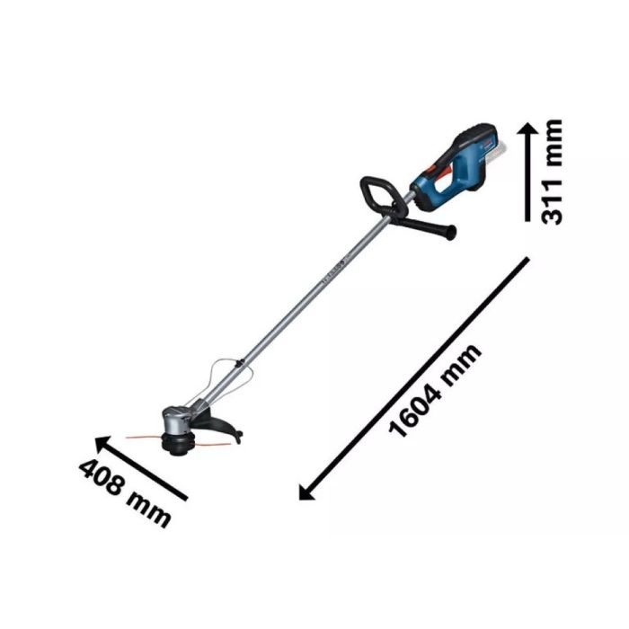 Триммер садовый Bosch Professional GRT 18V-33 18V 33см, 3.5кг (без АКБ и ЗУ) (0.600.8D0.000) изображение 10