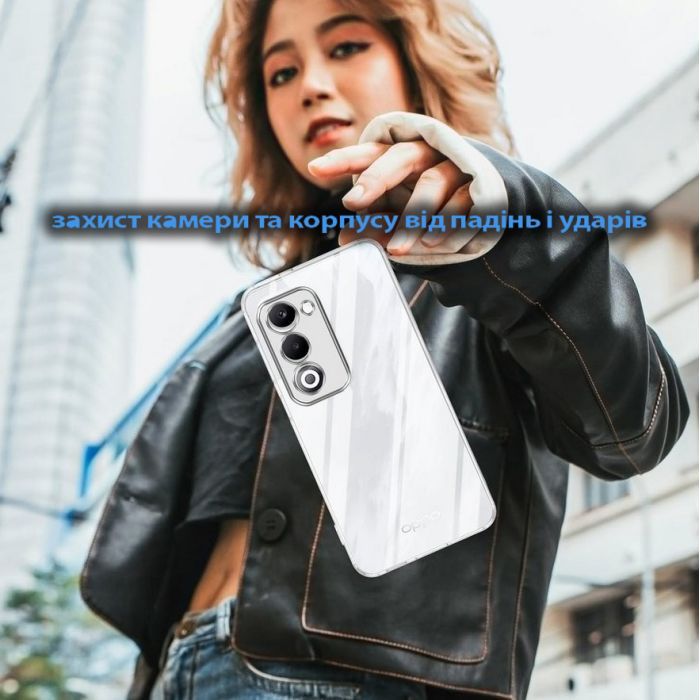 Чехол для мобильного телефона BeCover Silicone Oppo A5 2025 4G/5G Transparent (713882) изображение 4