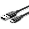Дата кабель USB 2.0 AM to Micro 5P 0.25m 2A US289 black Ugreen (60134)