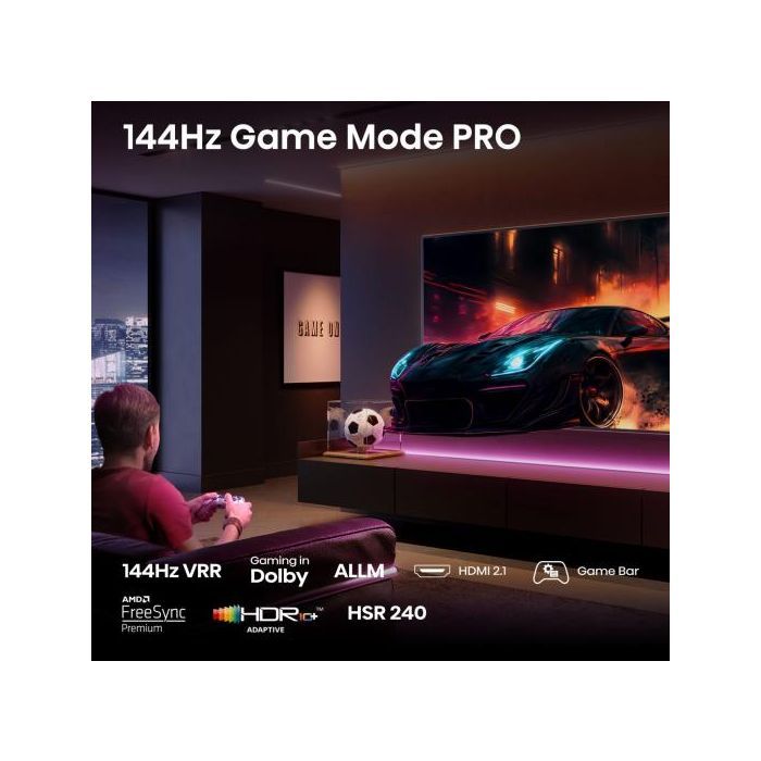 Телевізор Hisense 43E7Q PRO зображення 2