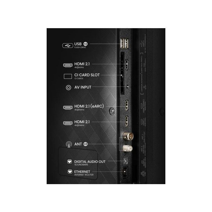 Телевізор Hisense 43E7Q PRO зображення 6