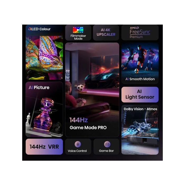 Телевізор Hisense 43E7Q PRO зображення 9