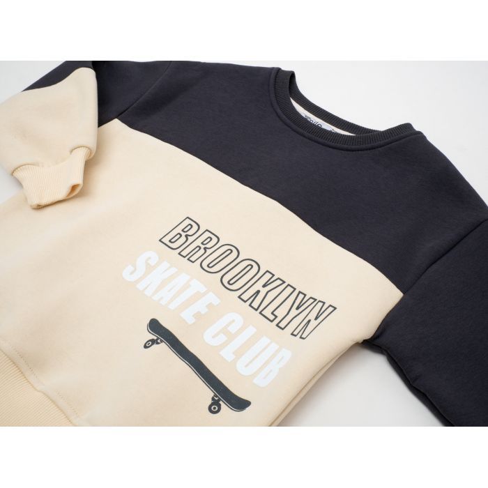 Спортивний костюм дитячий Smile флісовий (4228-134B-darkgray) зображення 6