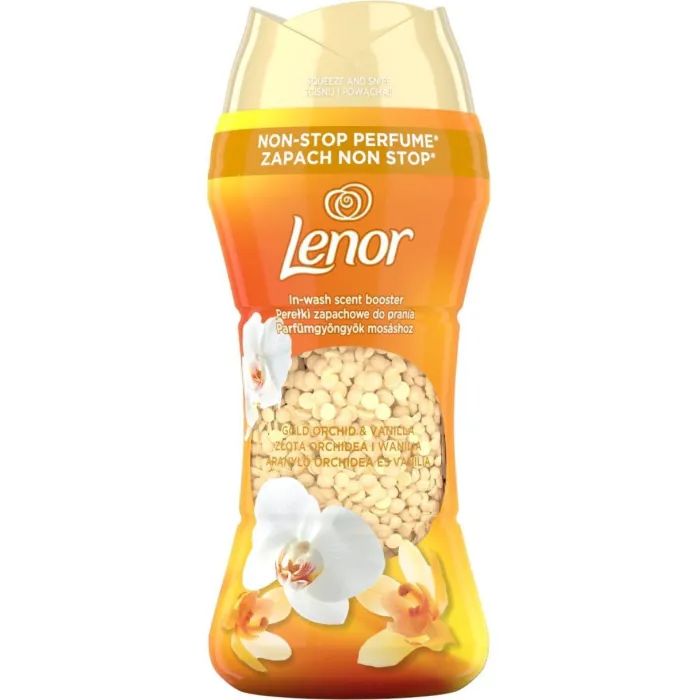 Кондиціонер для білизни Lenor Парфумовані гранули Золота орхідея та ваніль 195 г (8700216708517)