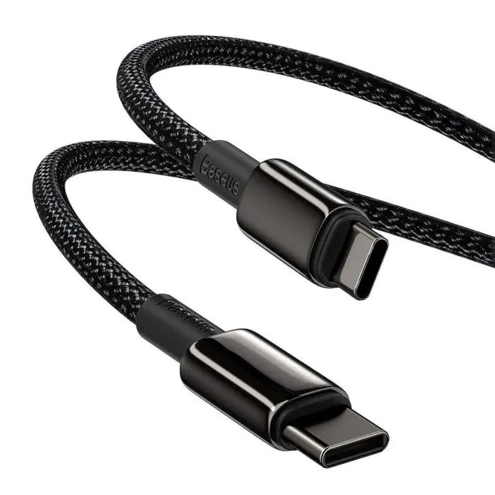 Дата кабель USB-C to USB-C 1.0m 100W black Baseus (CATWJ-01) изображение 5