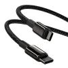 Дата кабель USB-C to USB-C 1.0m 100W black Baseus (CATWJ-01) изображение 5