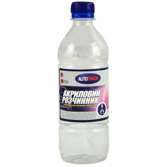 Розчинник для автофарби Autotrade акриловий 0,5л