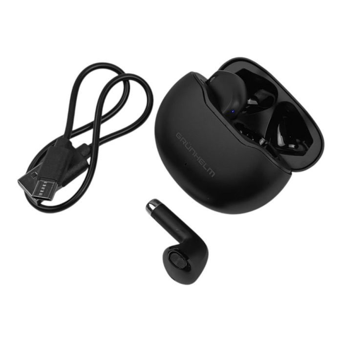 Навушники Grunhelm GBE-966 Wireless Black (138235) зображення 4 Навушники Grunhelm GBE-966 Wireless Black (138235) зображення 4