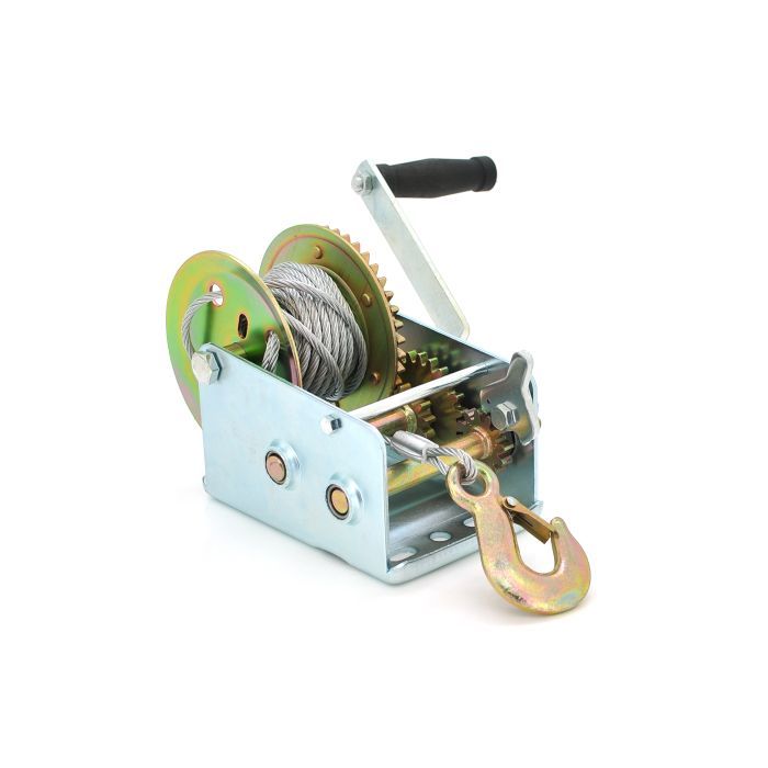 Лебідка Voltronic WO3000LB ручна барабанна, до 870кг, довжина троса 7м (WO3000LB) зображення 2